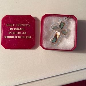 Mother of Pearl Cross